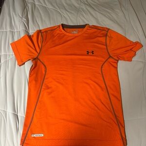 Under Armour Bright Orange Short Sleeve Shirt